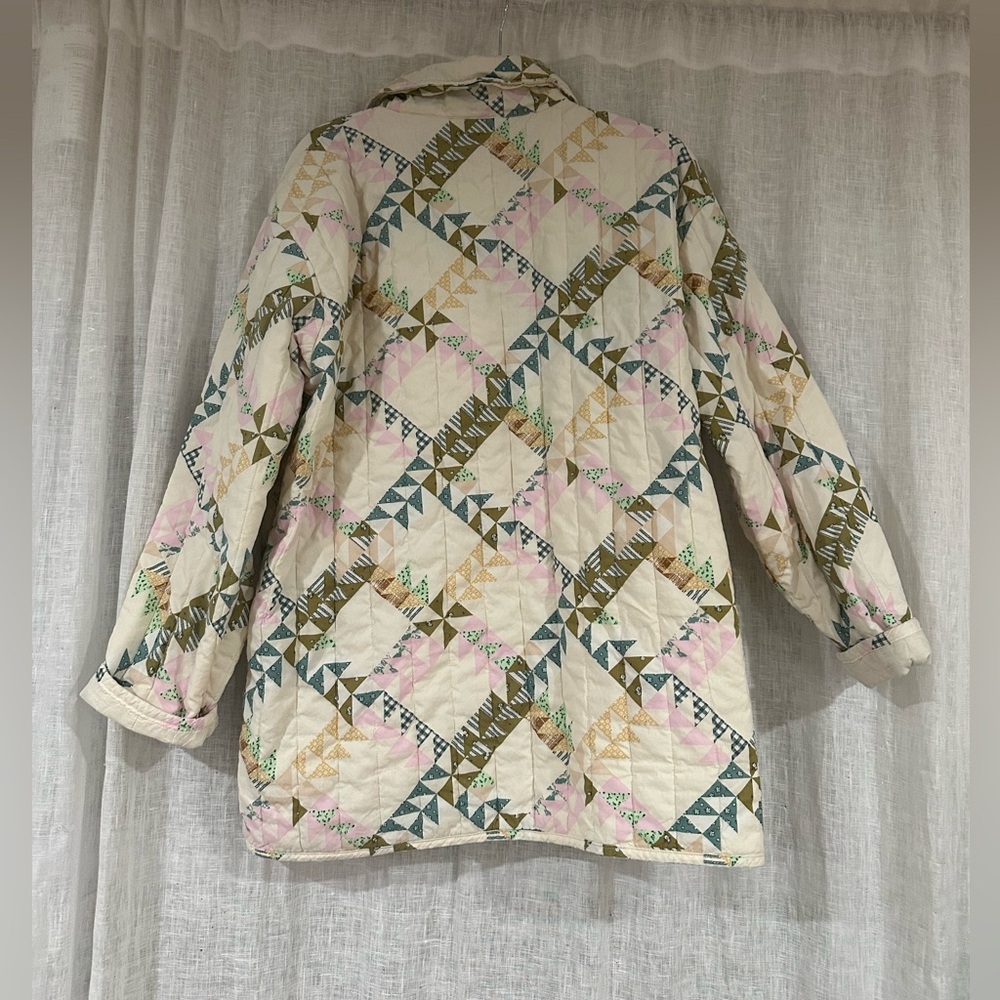 Universal Thread Multicolor Quilted Jacket - Picture 3 of 3